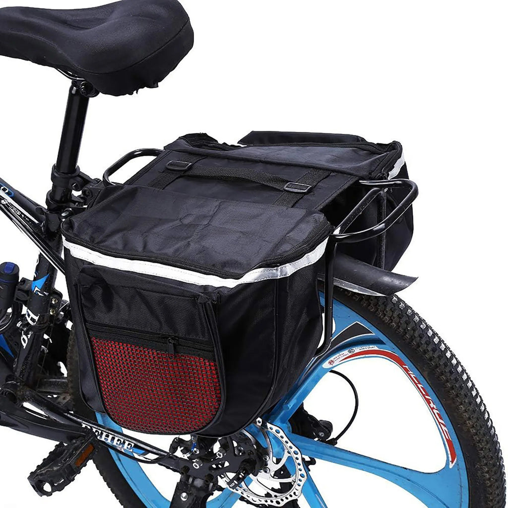 Doppel Fahrradtasche, Fahrradträgertasche, Fahrradträger 21 L