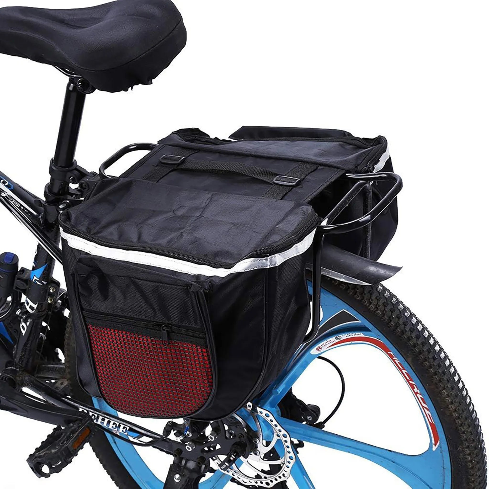 Doppel Fahrradtasche, Fahrradträgertasche, Fahrradträger 21 L